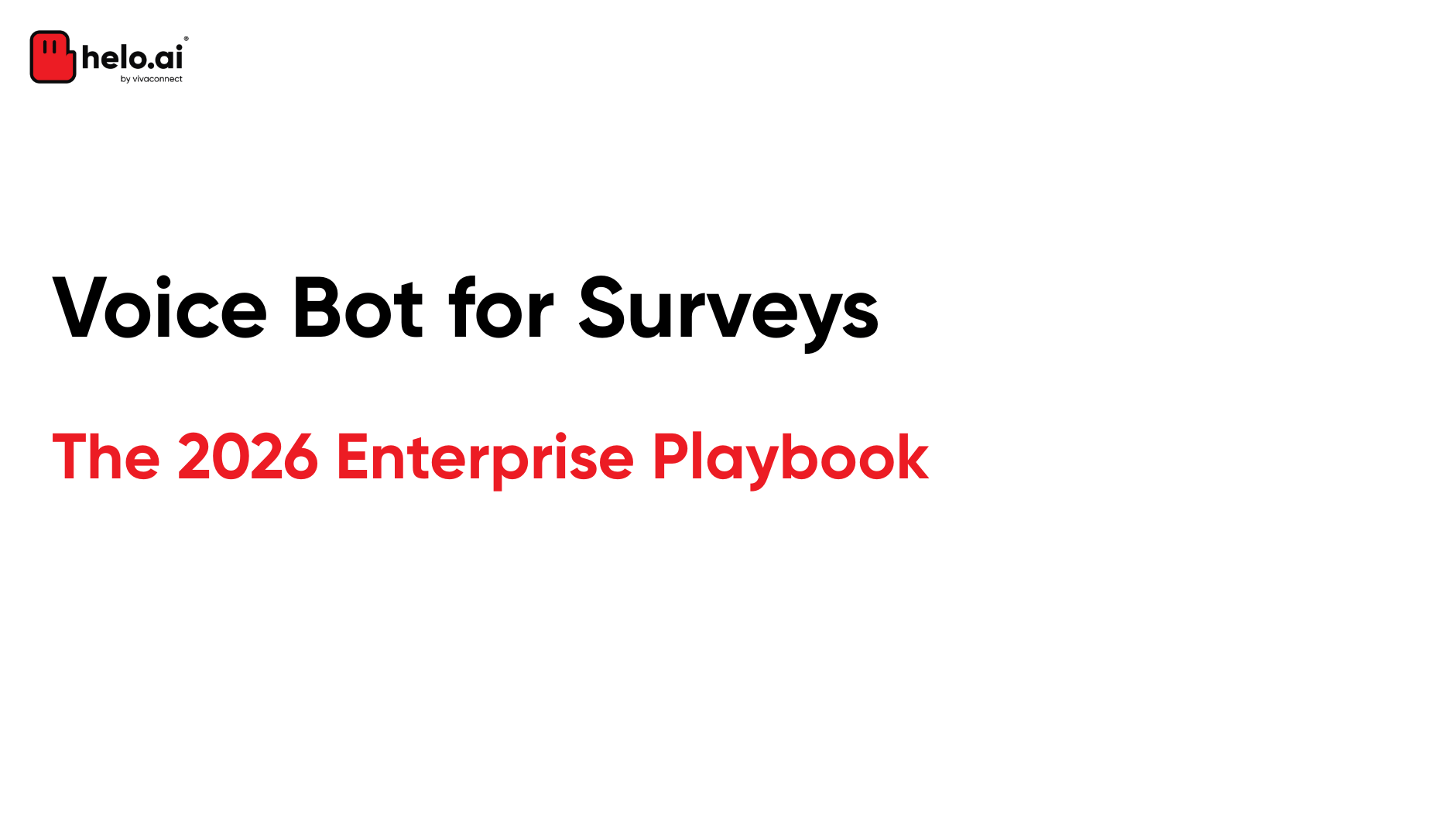 Voice Bot for Surveys